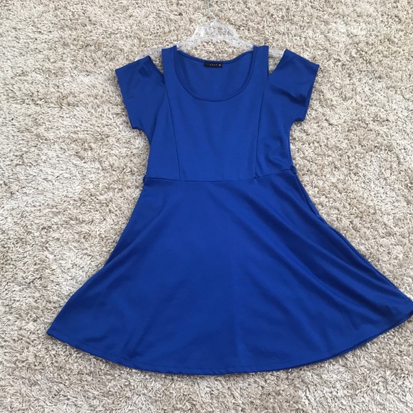 Casual Blue Dress - Picture 1 of 2